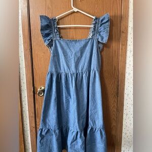 Denim Maternity Dress